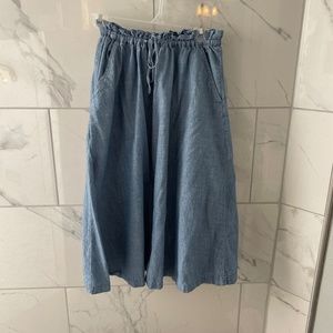 J Crew paper bag skirt